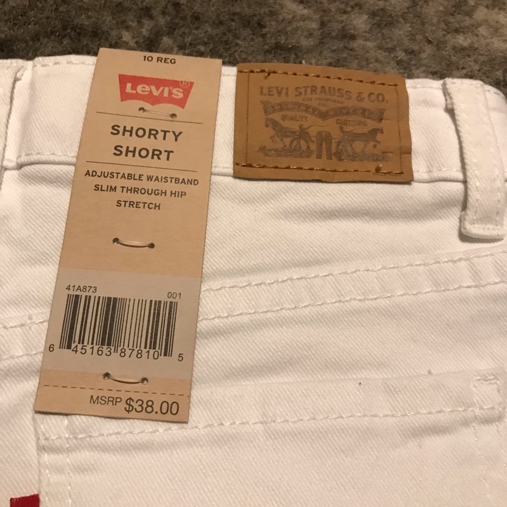 Levi Strauss Shorty Girls Shorts - Picture 5 of 9